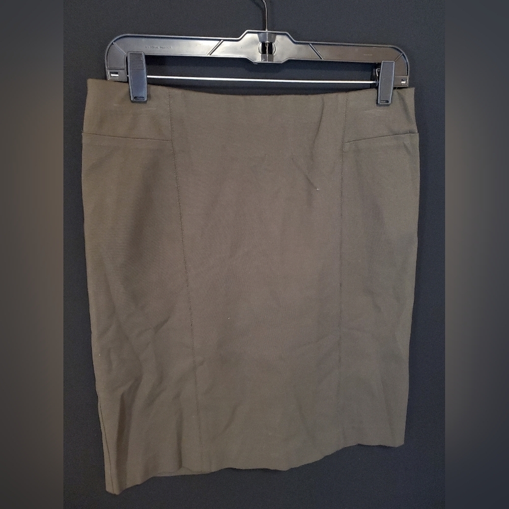 J Jill Brown Classic Pencil Skirt